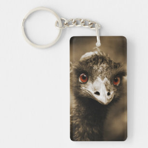 Ostriches Bekijk de sleutelketen Sleutelhanger