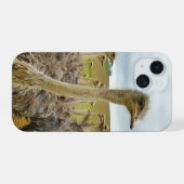 Ostriches iPhone 15 Case (Achterkant horizontaal)