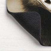 Ostriches Let op mousepad Muismat (Hoek)