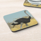 Ostrige uit voor een run drankjes onderzetter (Linkerzijde)