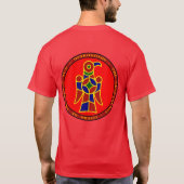 Ostrogoth Red Blue & Gold Seal Shirt (Achterkant)