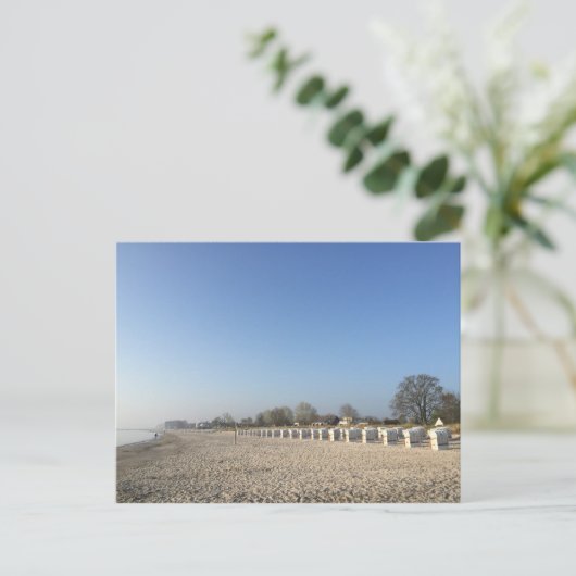 Ostsee Scharbeutz Briefkaart (Staand voorkant)