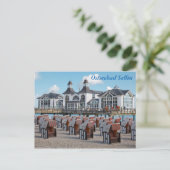 Ostseebad Sellin auf Rügen Briefkaart (Staand voorkant)
