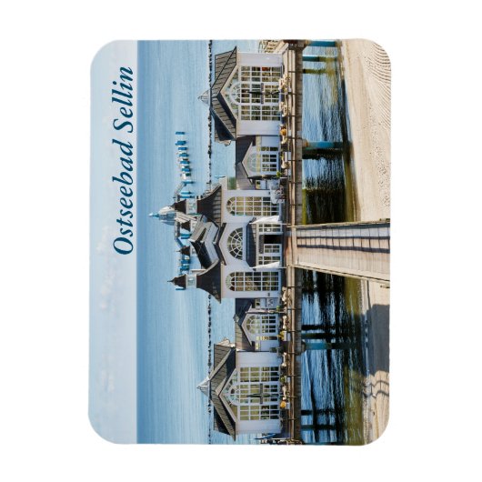 Ostseebad Sellin Magneet (Verticaal)