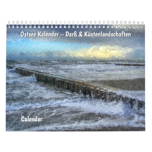 Ostzee kalender – Darß en kustlandschappen (Hoes)