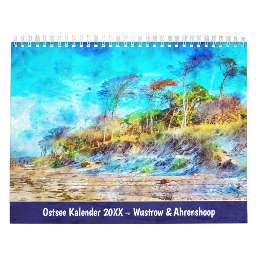 Ostzee kalender - Wustrow & Ahrenshoop (Hoes)