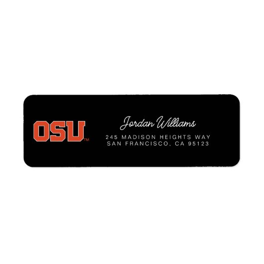 OSU ETIKET (Voorkant)