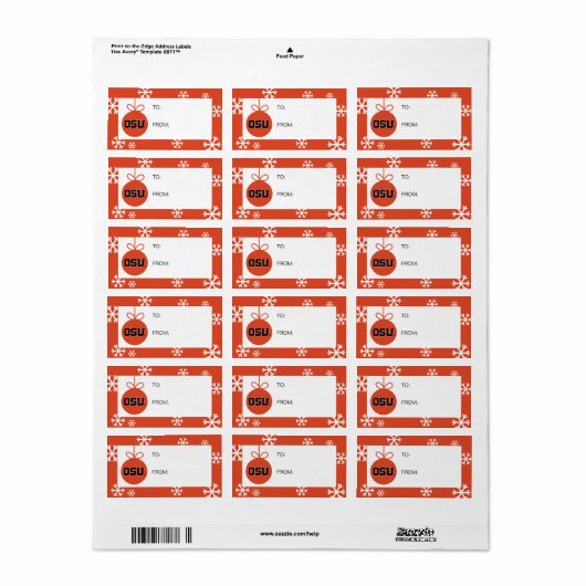 OSU ETIKET (Full Sheet)