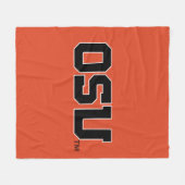OSU FLEECE DEKEN (Voorkant (Horizontaal))