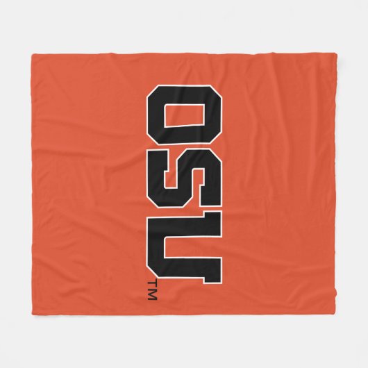 OSU FLEECE DEKEN (Voorkant (Horizontaal))