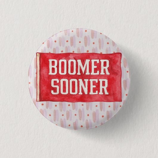 OSU Gameday Knop Ronde Button 3,2 Cm (Voorkant)