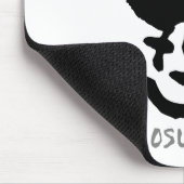 "Osu" KANJI (termen Budo) Muismat (Hoek)