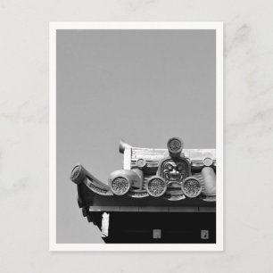 Osu Kannon-tempel, Nagoya, Japan Briefkaart