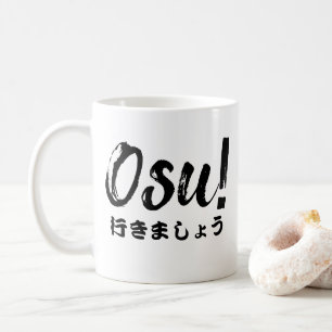Osu! Laten we naar White Custom gaan Koffiemok