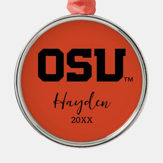 OSU METALEN ORNAMENT (Voorkant)