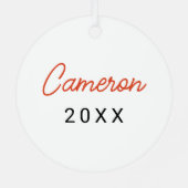 OSU METALEN ORNAMENT (Achterkant)