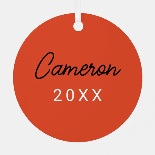 OSU METALEN ORNAMENT (Achterkant)