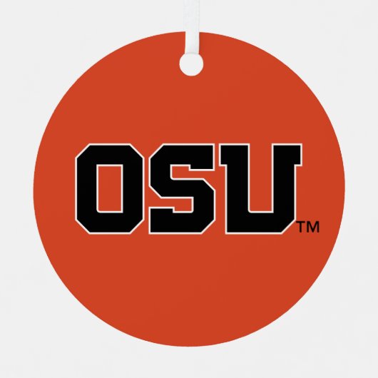 OSU METALEN ORNAMENT (Voorkant)