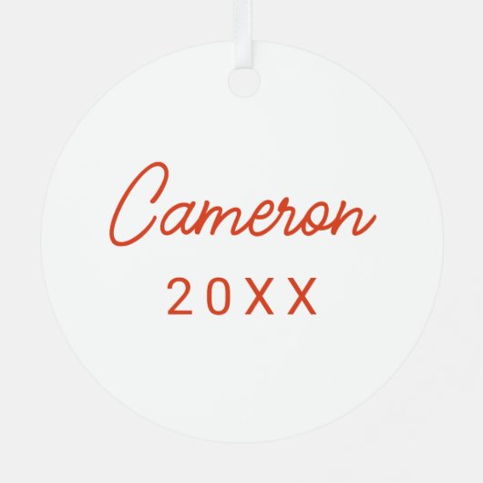 OSU METALEN ORNAMENT (Achterkant)