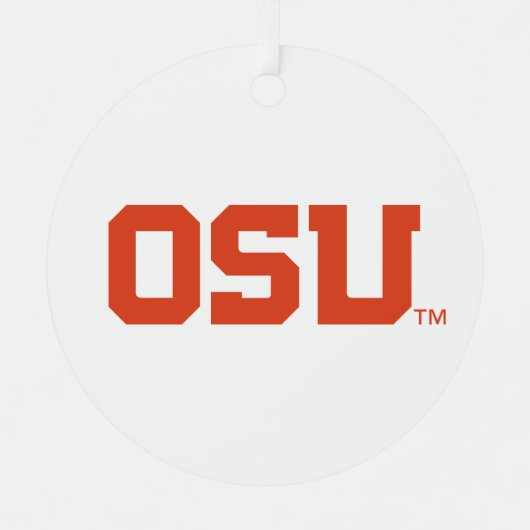 OSU METALEN ORNAMENT (Voorkant)