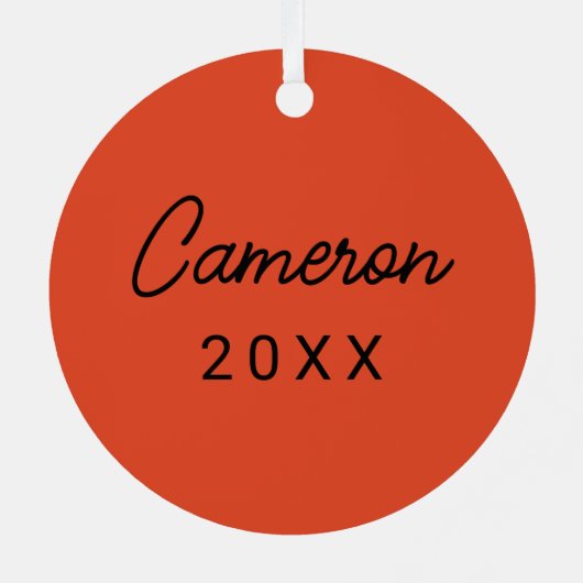 OSU METALEN ORNAMENT (Achterkant)