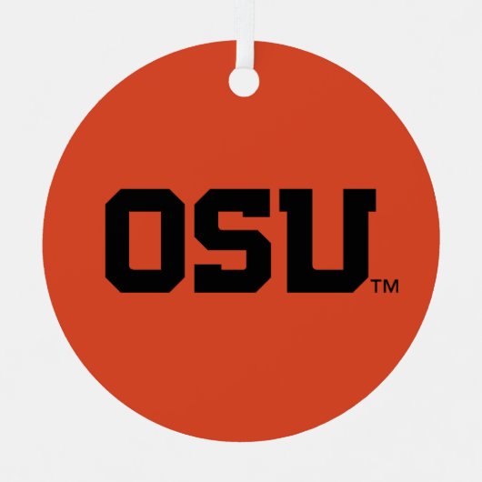 OSU METALEN ORNAMENT (Voorkant)