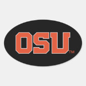 OSU OVALE STICKER (Voorkant)
