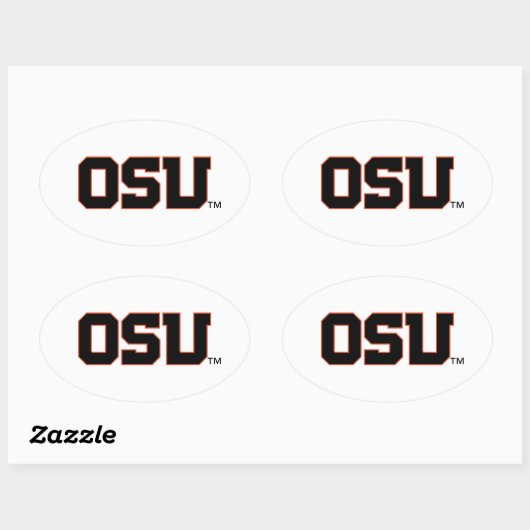 OSU OVALE STICKER (Vel)