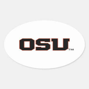 OSU OVALE STICKER