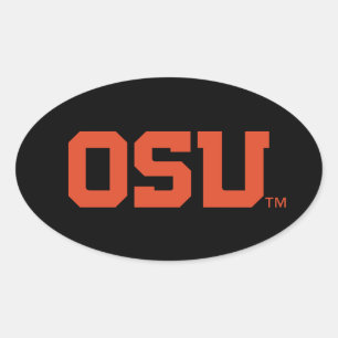OSU OVALE STICKER