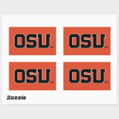 OSU RECHTHOEKIGE STICKER (Vel)