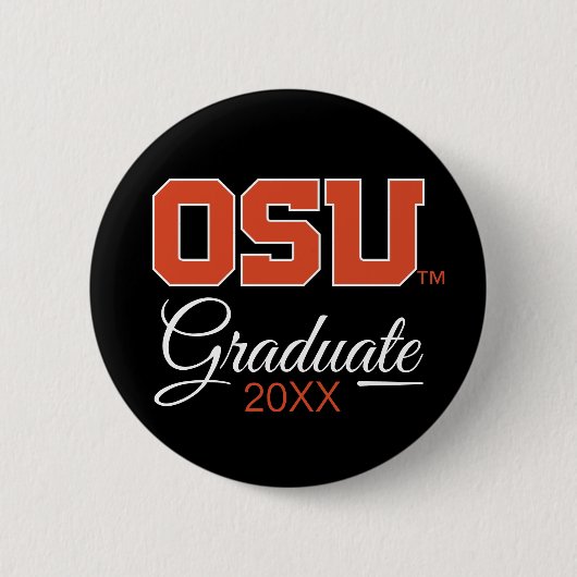 OSU RONDE BUTTON 5,7 CM (Voorkant)
