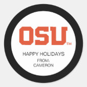 OSU RONDE STICKER (Voorkant)