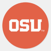 OSU RONDE STICKER (Voorkant)
