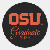 OSU RONDE STICKER (Voorkant)