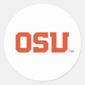 OSU RONDE STICKER (Voorkant)