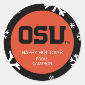 OSU RONDE STICKER (Voorkant)