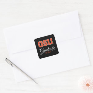 OSU VIERKANTE STICKER