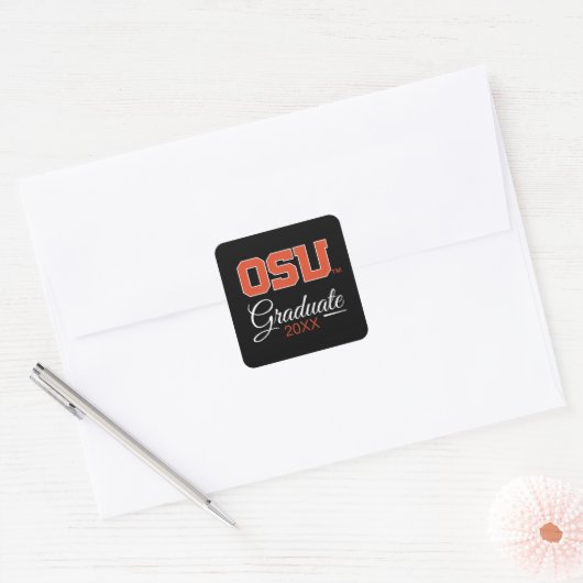 OSU VIERKANTE STICKER (Envelop)