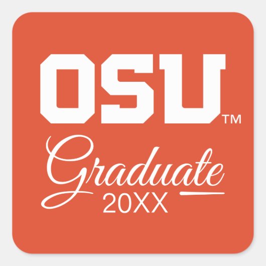 OSU VIERKANTE STICKER (Voorkant)