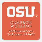 OSU VIERKANTE STICKER (Voorkant)