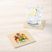 O'Sullivan Family Coat of Arms Paper Coaster  Kartonnen Onderzetters (Insitu)