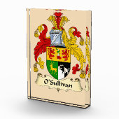 O'Sullivan Family Coat of Arms Photo Block Fotoblokken (Rechts)