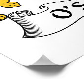 O'Sullivan Family Crest Poster (Hoek)