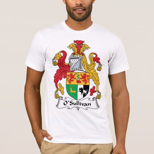 O'Sullivan Family Crest T-shirt (Voorkant)