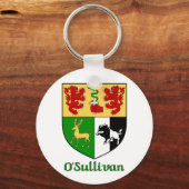 O'Sullivan Family Shield Sleutelhanger (Voorkant)