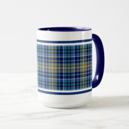 O'Sullivan Tartan Bright Blue Irish Pset Mok