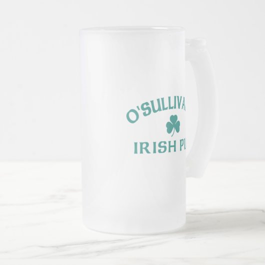 O'Sullivan's Irish Pub Matglas Bierpul (Voorkant rechts)