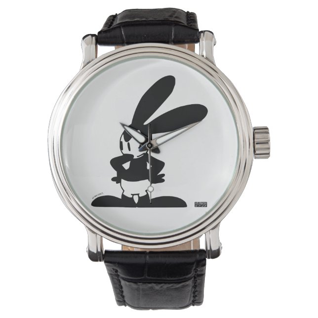 Oswald - Angry (Wet, 1927) Horloge (Voorkant)