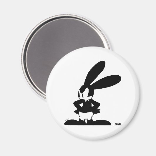 Oswald - Angry (Wet, 1927) Magneet (Voorkant / Achterkant)